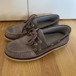 Sperry Gold Cup AO 2 Eye Boat Shoes - Maiden Grey